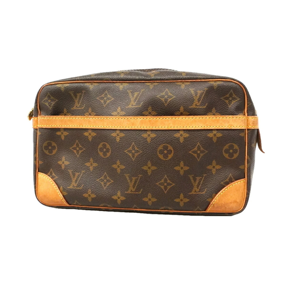 Louis Vuitton Monogram Compiegne 28 Clutch Bag M51845 Brown Men's P3659177